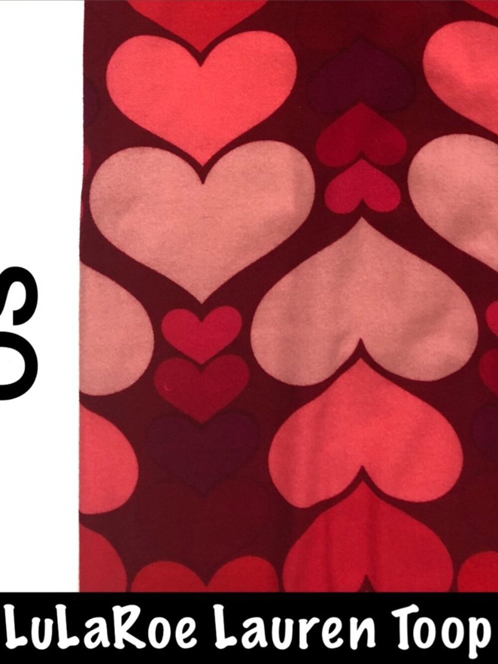 LuLaRoe One Size Valentine Leggings Brand New